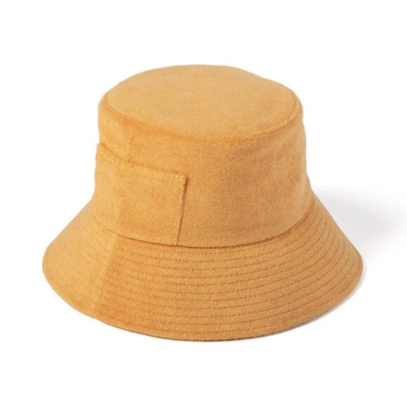 NWT Lack of Color Wave Bucket Tangerine Terry Orange Sz S/M Retail Price $99.00 main image 6